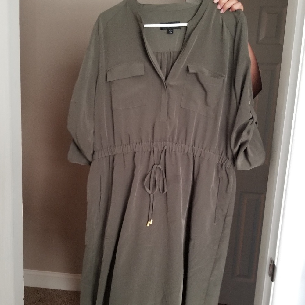 Mossimo Olive Green dress